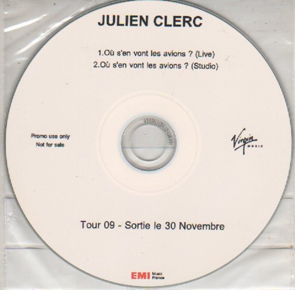 télécharger l'album Julien Clerc - Ou Sen Vont Les Avions