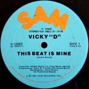 Vicky "D" - This Beat Is Mine album cover