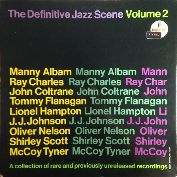 The Definitive Jazz Scene Volume 2 (1964, Vinyl) - Discogs