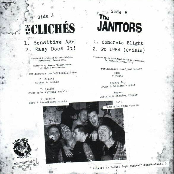 descargar álbum The Clichés The Janitors - The Clichés The Janitors