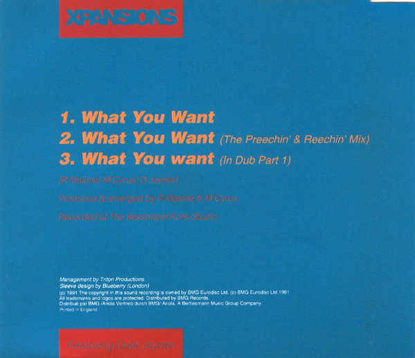 last ned album Xpansions Feat Dale Joyner - What You Want