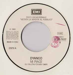 Dyango - Mi Piace / We've Got Tonight album cover