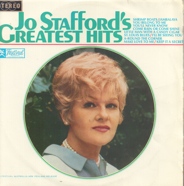 Jo Stafford – Jo Stafford's Greatest Hits (Vinyl) - Discogs