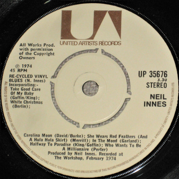 last ned album Neil Innes - Re Cycled Vinyl Blues Fluff On The Needle