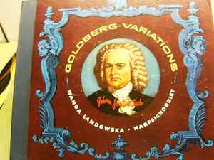 Johann Sebastian Bach-Goldberg Variations copertina album