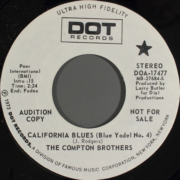 ladda ner album The Compton Brothers - California Blues Blue Yodel No 4