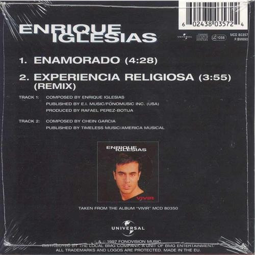 last ned album Enrique Iglesias - Enamorado