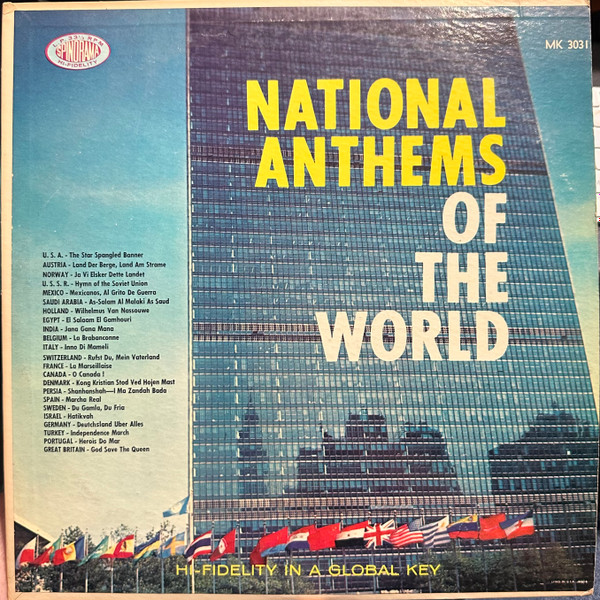 Unknown Artist – National Anthems Of The World (Vinyl) - Discogs