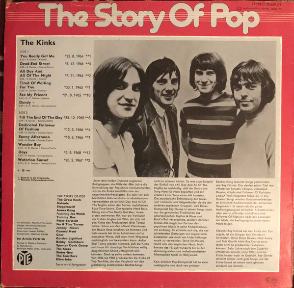 ladda ner album The Kinks - The Story Of Pop