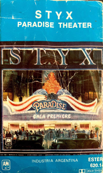 Styx – Paradise Theater (1981, Cassette) - Discogs