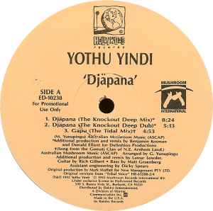 Yothu Yindi - Djäpana album cover