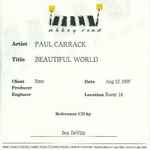 Cover of Beautiful World, 1997-08-12, CDr