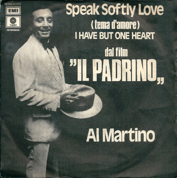 Al Martino – Speak Softly Love (1985, Vinyl) - Discogs