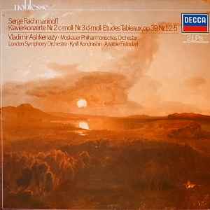 Sergei Vasilyevich Rachmaninoff - Klavierkonzerte Nr.2 C-Moll  •  Nr.3 D-Moll  •  Etudes Tableaux Op.39, Nr.1•2•5 Album-Cover
