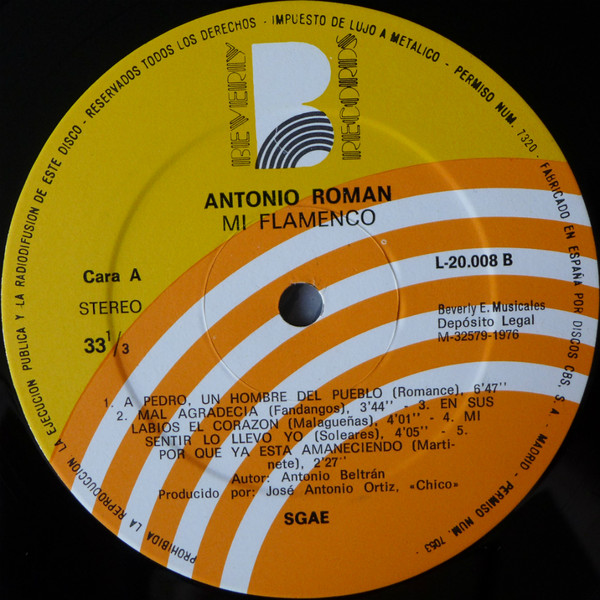 descargar álbum Antonio Román - Mi Flamenco