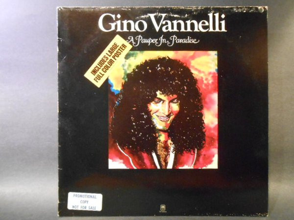 Gino Vannelli/A Pauper In Paradise ジノ・ヴァネリ/ア・ポーパー・イン・パラダイス 輸入盤 【CD】