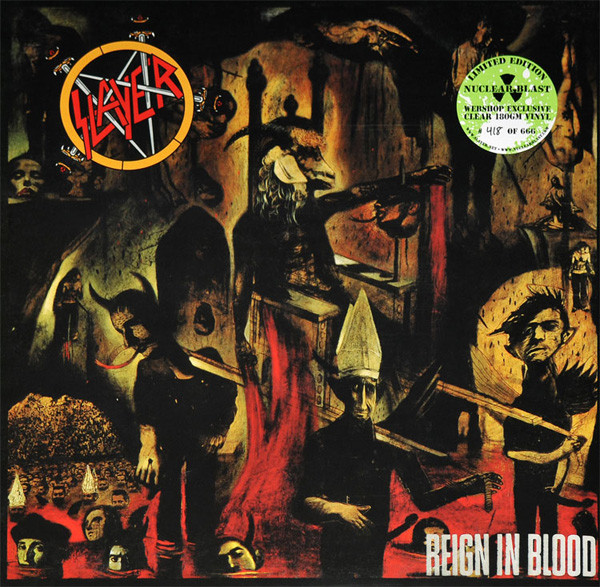 在庫僅少】 Slayer - LP Blood in Reign 洋楽 - balletbarras.com