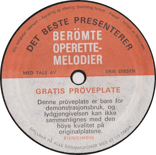 lataa albumi Various - Berömte Operette melodier