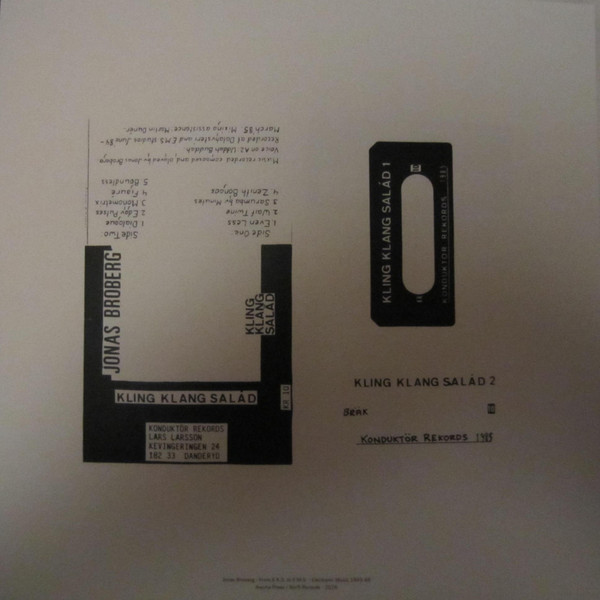 ladda ner album Jonas Broberg - From KKS To EMS Electronic Music 1983 85