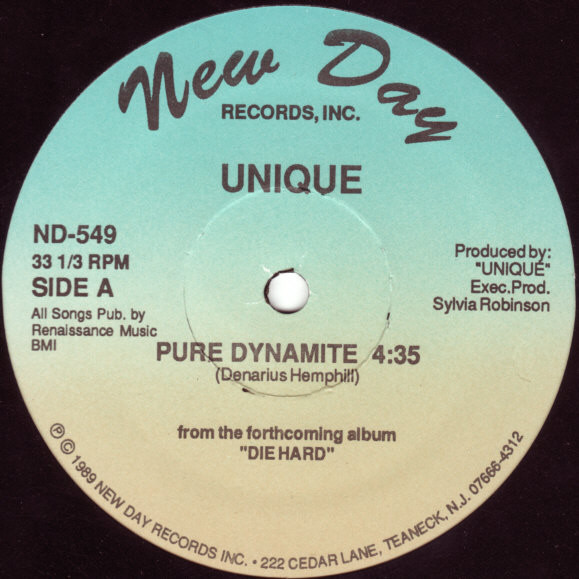 Unique – Pure Dynamite (1989, Vinyl) - Discogs