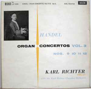 Handel - Karl Richter With The Karl Richter Chamber Orchestra 