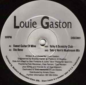Louis Gaston - Sweet Guitar Of Mine / Sto Bene album cover