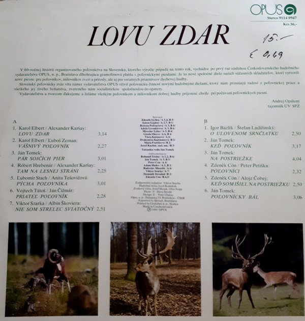 ladda ner album Download Various - Lovu Zdar album
