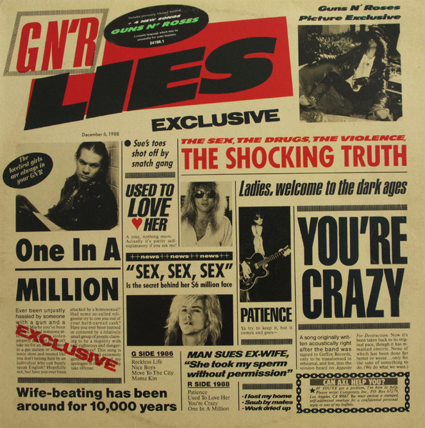 35 Years Ago: Guns N' Roses Release 'GN'R Lies