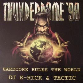 DRAPEAU FLAG THUNDERDOME Hardcore ID&T Gabber Thunderdome Wizard