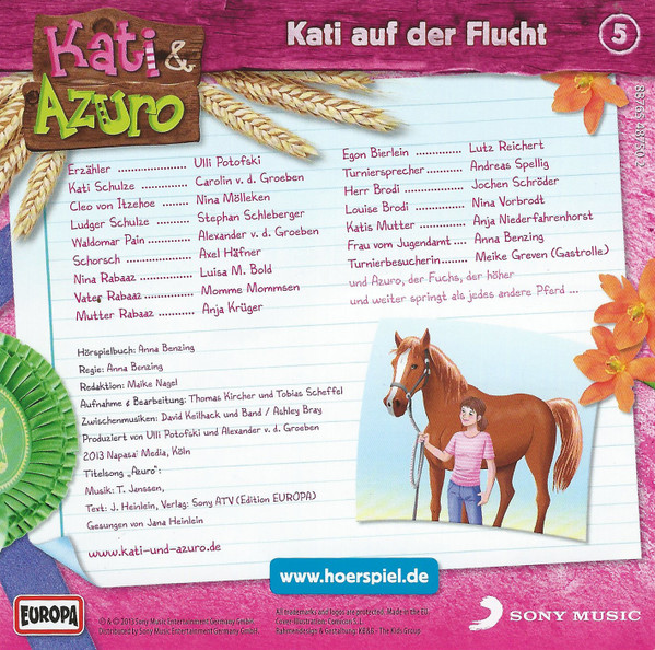 last ned album Anna Benzing - Kati Auf Der Flucht