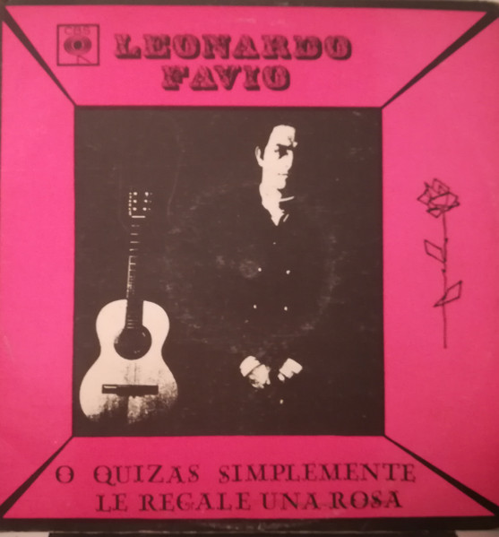 Franco transmitir Antología Leonardo Favio – O Quizas Simplemente Le Regale Una Rosa (Vinyl) - Discogs