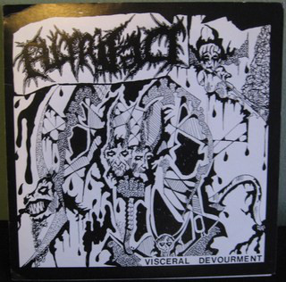 Putrifact – Visceral Devourment (1991, Blue, Vinyl) - Discogs