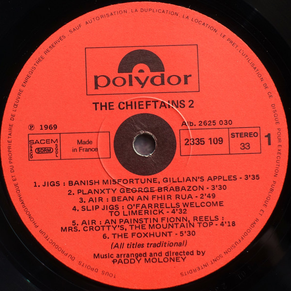 lataa albumi The Chieftains - The Chieftains 1 Et 2