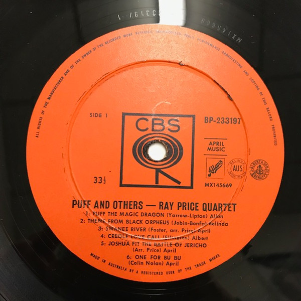 baixar álbum Ray Price Quartet - Puff And Others