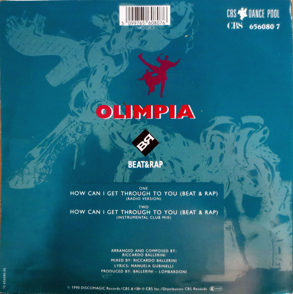 last ned album Olimpia - How Can I Get Through To You Beat Rap