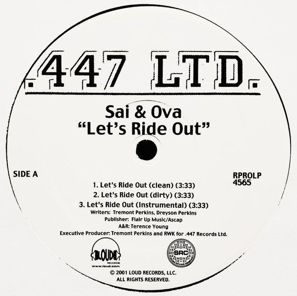 ladda ner album Sai & Ova - Lets Ride Out TOSS