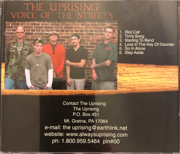 baixar álbum The Uprising - Voice Of The Streets