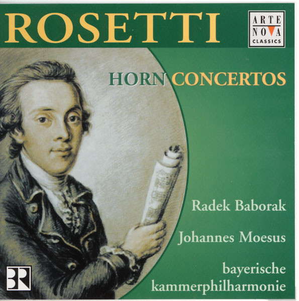 étnico extinción Énfasis Rosetti, Radek Baborak, Johannes Moesus, Bayerische Kammerphilharmonie –  Horn Concertos (2002, CD) - Discogs