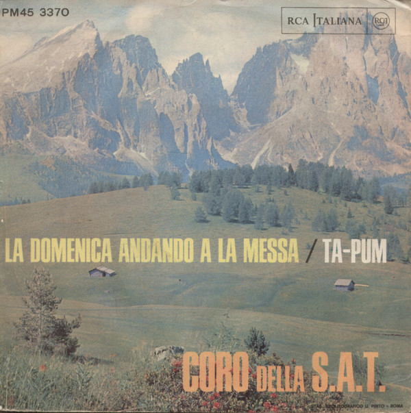 last ned album Coro Della SAT - La Domenica Andando Alla Messa Ta pum