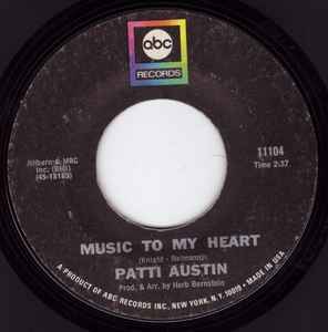 Patti Austin - Music To My Heart | Releases | Discogs