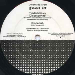 Coco, Steel & Lovebomb – Feel It (1991, Vinyl) - Discogs