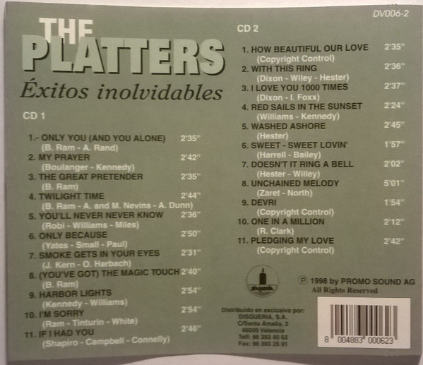 baixar álbum The Platters - Éxitos Inolvidables