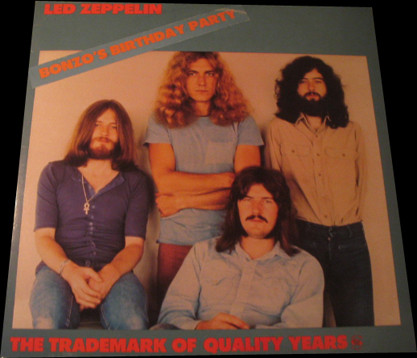 Led Zeppelin - Bonzo's Birthday Party | Releases | Discogs