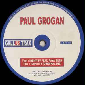 Paul Grogan - Identity album cover