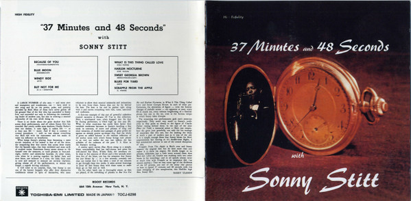 Sonny Stitt - 37 Minutes And 48 Seconds | Releases | Discogs