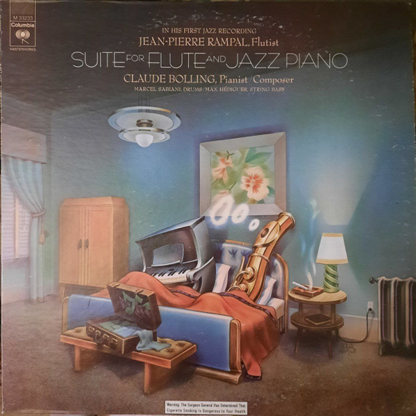 Обложка конверта виниловой пластинки Jean-Pierre Rampal, Claude Bolling - Suite For Flute And Jazz Piano