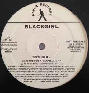 Blackgirl – 90's Girl (1994, Vinyl) - Discogs