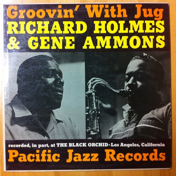 Richard Holmes & Gene Ammons – Groovin' With Jug (1961, Vinyl 