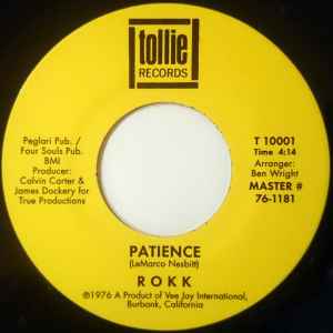 Rokk – Don't Be No Fool / Patience (2012, Vinyl) - Discogs