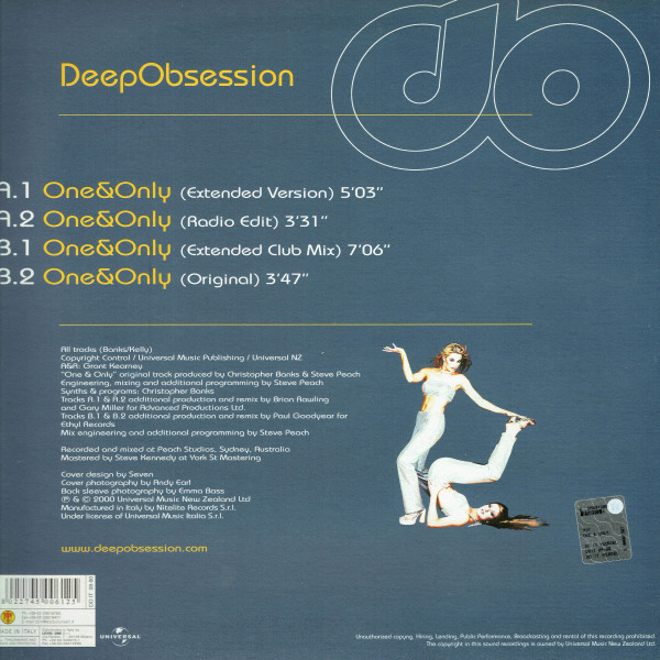 baixar álbum Deep Obsession - One Only